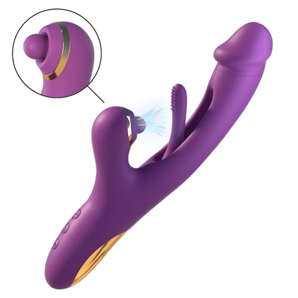 Flapping Vibrator Wand for Women with Muti-Modes& Independent Controls